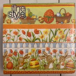 40 Napkins Luncheon 13 x 13 EASTER